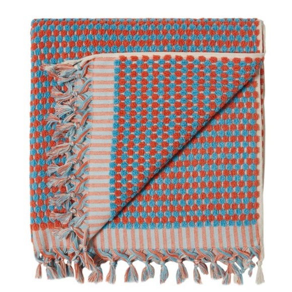 Mayde Home Crescent towel Cuba 'Beach towel’ in NWT 100% Buldan cotton - Picture 6 of 10